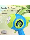Іграшковий дитячий пістолет генерувальний бульбашки Dino Bubble Gun синій (AUAU07)