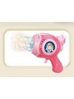 Іграшковий дитячий пістолет генерувальний бульбашки Dino Bubble Gun рожевий (AUAU07)