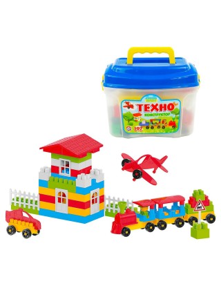 Конструктор Technok Toys 107 деталей Multicolor (46176)