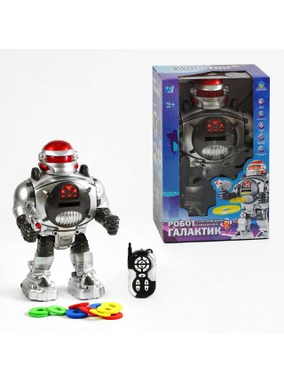 Робот на радіокеруванні WToys Галактик 19 х 12 х 31 см Silver (147734)