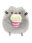 М'яка іграшка 2Life Pusheen cat 18х15 см з попкорном Сірий (v-12141)
