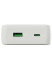 Повербанк Tronic 20000 мА зі швидким заряджанням Білий (IAN392844)