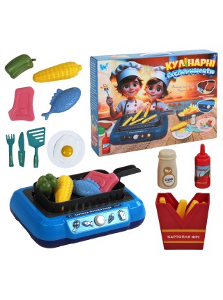 Кулінарні експерименти Wtoys 13 аксесуарів Multicolor (154306)