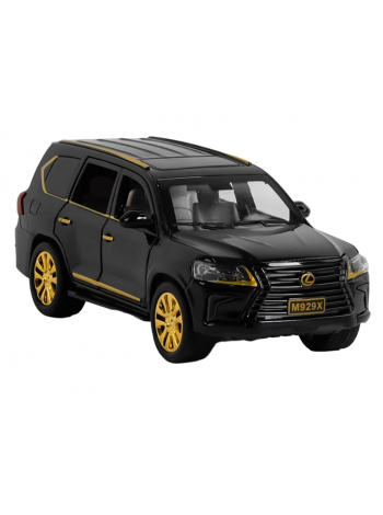 Дитячий джип TK Group 1:24 Black with gold (107271)