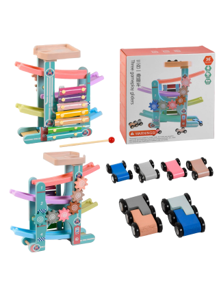 Дитяче паркування Yufeng Fan Racing Track 30 х 9 х 30 см Multicolor (103953)