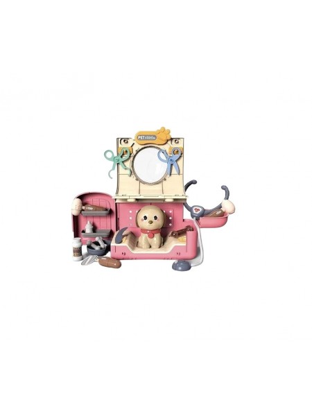 Дитячий набір лікаря Chengmei Toys Pet Handbag 16 елементів Pink (144821)