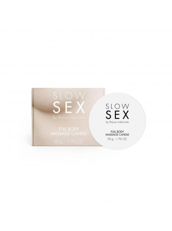 Масажна свічка Bijoux Indiscrets SLOW Massage Candle 50 г