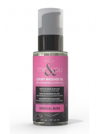 Масажна олія Sensuva Me&You Sensual Bliss Pink Grapefruit & Vanilla Bean 59 мл