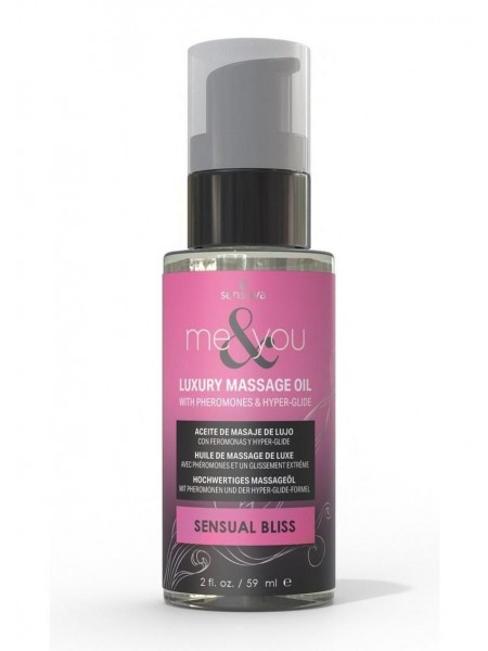 Масажна олія Sensuva Me&You Sensual Bliss Pink Grapefruit & Vanilla Bean 59 мл