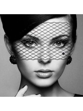 Маска Bijoux Indiscrets Louise Mask Black (SO2334)
