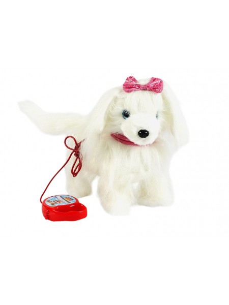 Інтерактивна іграшка WToys Грайливий пес 23 см Білий (144638)