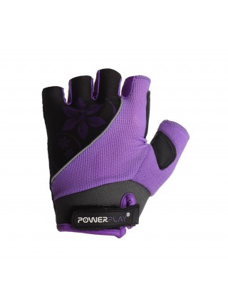 Велорукавички PowerPlay 5281 D XS Фіолетові (5281D_XS_Purple)