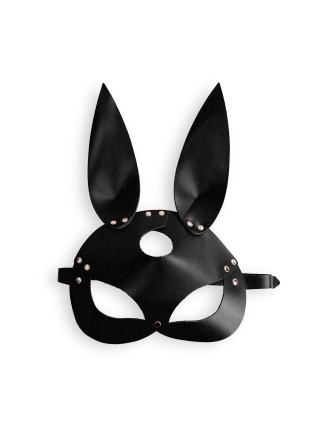 Шкіряна маска Зайчики Art of Sex Bunny mask Чорний