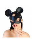 Шкіряна маска зайчика Art of Sex Mouse Mask Чорний