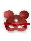 Шкіряна маска зайчики Art of Sex Mouse Mask Червоний