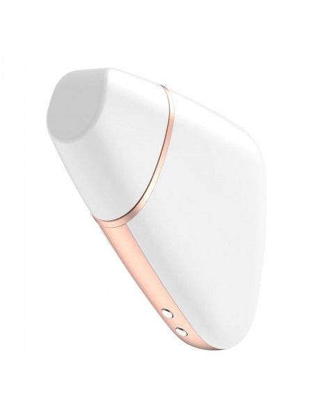 Вакуумний кліторальний стимулятор Satisfyer Love Triangle White