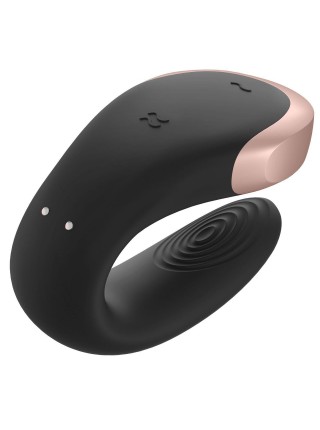 Смарт-вібратор для пар Satisfyer Double Love Black