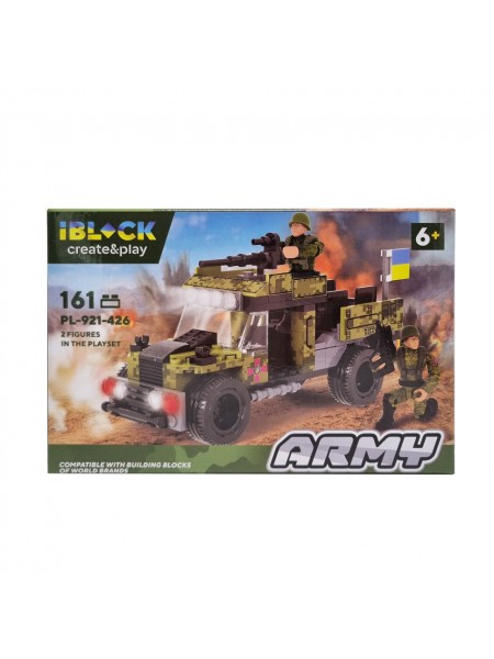 Конструктор дитячий Армія Iblock PL-921-426 161 деталь