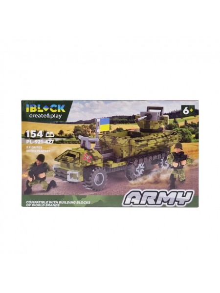 Конструктор дитячий Армія Iblock PL-921-427 154 деталі