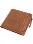 Практичний гаманець для чоловіків із натуральної шкіри 22856 Vintage Коричневий