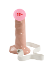 Фалопротез Doc Johnson Strappy Penis-Hard On Cock 9 inch (SO1555)