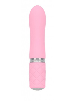 Розкішний вібратор PILLOW TALK Flirty Pink з кристалом Swarovski (SO2725)