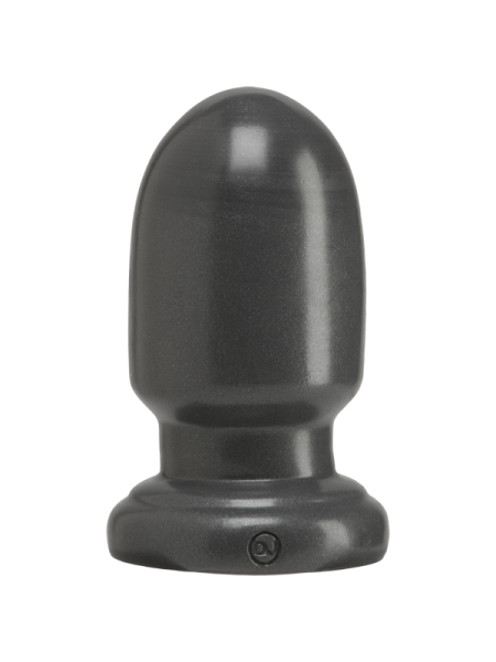 Анальний корок для фістинга Doc Johnson American Bombshell Shell Shock Small Gun Metal 152*74 мм (SO2784)