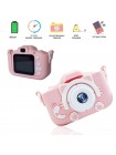 Дитячий цифровий фотоапарат Smart Kids з 2" екраном у силіконовому чохлі "Кішечка" з вбудованими іграми