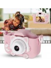 Дитячий цифровий фотоапарат Smart Kids з 2" екраном у силіконовому чохлі "Кішечка" з вбудованими іграми