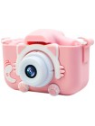 Дитячий цифровий фотоапарат Smart Kids з 2" екраном у силіконовому чохлі "Кішечка" з вбудованими іграми
