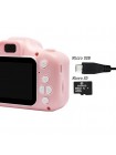 Дитячий цифровий фотоапарат Smart Kids з 2" екраном у силіконовому чохлі "Кішечка" з вбудованими іграми