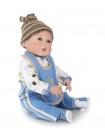 Силіконова колекційна лялька Reborn Doll Хлопчик Левова 57 см (209)