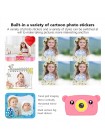 Дитячий цифровий фотоапарат Smart Kids KM-89 Ведмедик Teddy Full HD, 12 МП Рожевий + Карта пам'яті 32 ГБ