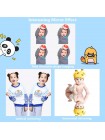Дитячий цифровий фотоапарат Smart Kids KM-89 Ведмедик Teddy Full HD, 12 МП Рожевий + Карта пам'яті 32 ГБ