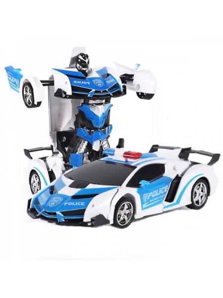 Іграшка-трансформер Оптимус Прайм поліцейська SV Toys На Радіокеруванні Зі Світловим І Звуковим ефектом (522)