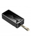 УМБ Power Bank Smart 60000mAh повербанк з екраном і ліхтариком Black (11233-hbr)