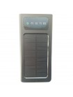 УМБ Power Bank Solar 30000mAh повербанк 4 в 1 із сонячною панеллю, екраном, ліхтариком Black (11229-hbr)