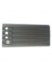 УМБ Power Bank Solar 30000mAh повербанк 4 в 1 із сонячною панеллю, екраном, ліхтариком Black (11229-hbr)