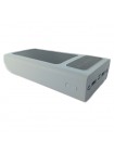 УМБ Power Bank Solar 30000mAh повербанк 4 в 1 із сонячною панеллю, екраном, ліхтариком White (11230-hbr)