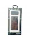 УМБ Power Bank Solar 50000mAh повербанк 4 в 1 із сонячною панеллю, екраном, ліхтариком White (11223-hbr)