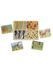 Дерев'яні пазли 4 в 1 "Тварини" Melissa&Doug 4 пазли по 4 елементи MD31362