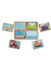 Дерев'яні пазли 4 в 1 "Транспорт" Melissa&Doug 4 пазла по 4 елементи MD31361