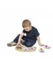 Пазл — вкладка дерев'яна для малюків "Тварини з ферми" Melissa&Doug 3 елементи MD13440