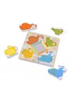 Пазл — вкладка дерев'яна для малюків "Перша гра" Melissa&Doug 3 елементи MD1898