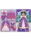 Пазл — вкладка дерев'яна для малюків "Принцесі" Melissa&Doug 6 елементів MD19021