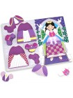 Пазл — вкладка дерев'яна для малюків "Принцесі" Melissa&Doug 6 елементів MD19021