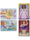 Дерев'яний пазл 4 в 1 Melissa&Doug "Казкові друзі" 12х4 елементи 15х20 см MD9520