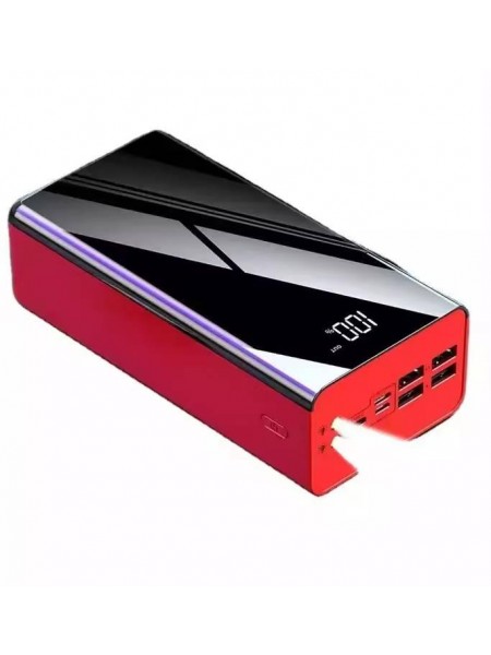 Повербанк з екраном і ліхтариком Smart 60000 mAh 115 Red (15342-hbr)
