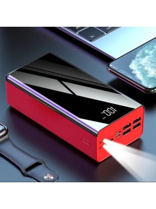 Повербанк з екраном і ліхтариком Smart 60000 mAh 115 Red (15342-hbr)