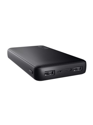 Повербанк 20000 мА·год Power Bank Trust Primo ECO 2хUSB-A/USB-C 15W Black